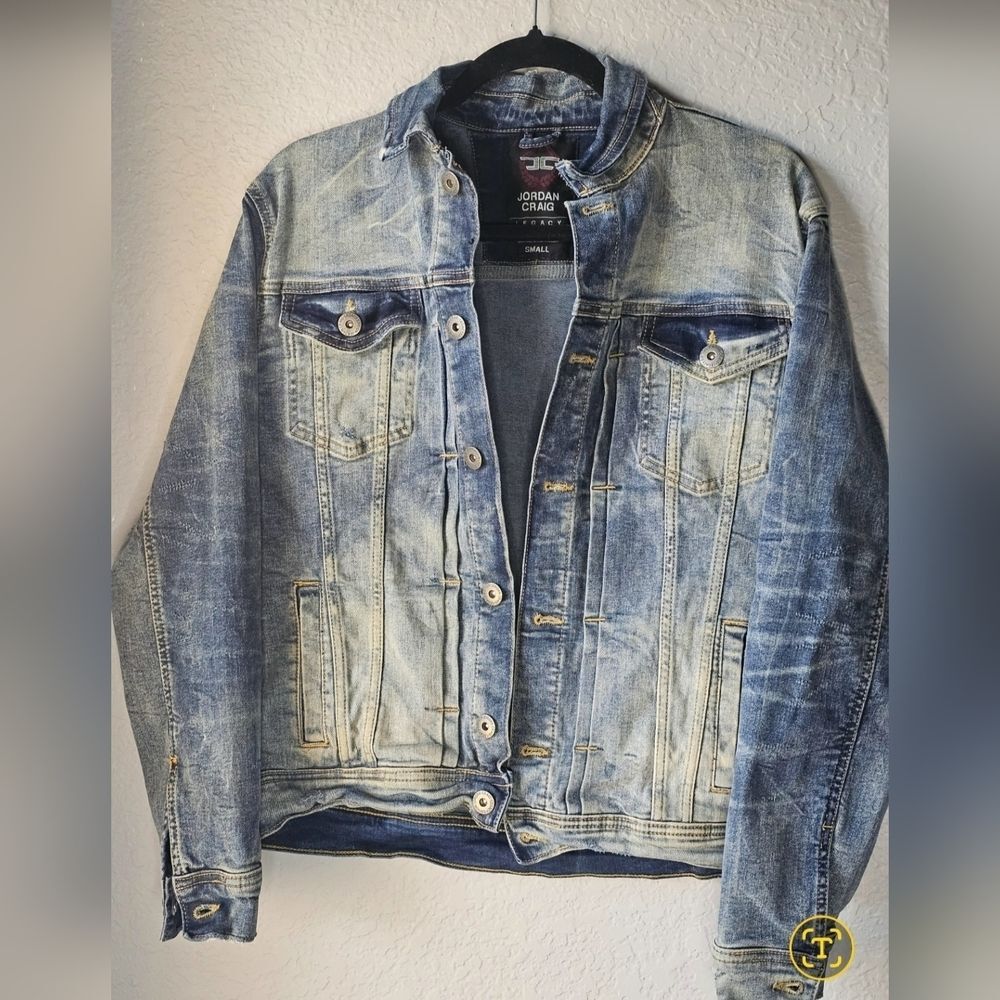 Jordan Craig Light Wash Denim Jacket